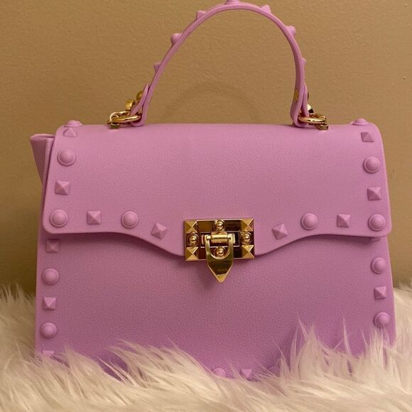 Most Wanted Handbags - NWT Most Wanted Jelly Crossbody Purse - Purple